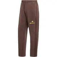 Adidas Sportbroek bruin / geel