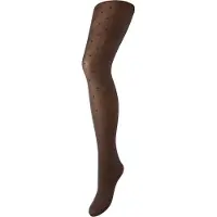 Pieces Fijne panty 'PCNew Nikoline' chocoladebruin / donkerbruin
