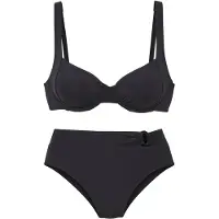 LASCANA Bikini zwart