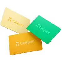 Tangem Wallet - Set van 3 kaarten, "Sun drop" design
