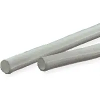 Value stoffen slang SNAP voor kabelbundeling, grijs, 2,5 m