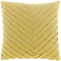 Unique living Kussen unique living 45x45 siebe licht geel