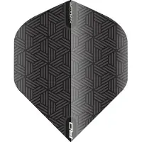 Red Dragon - Hardcore XT Zwart extra dikke dart vluchten - 4 sets per pakket (12 dartvluchten in totaal)