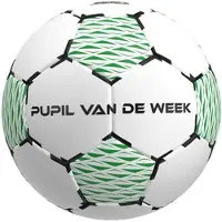 Rebel Voetbal Pupil van de week 2.0 wit groen maat 5