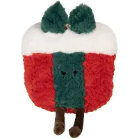 Clayre & Eef Sierkussen Cadeau 25x10x20 cm Rood Polyester