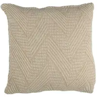 Arti Casa Sierkussen - 45x45 cm - Decoratief Kussen - Zacht en Comfortabel - Voor Bank en Bed - Beige