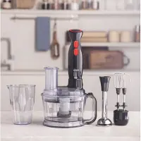 Karaca Pro-Multimax 6-in-1 Keukenmachine 2000W - Hakmolen, Blender en Mixer - 1,5L - Zwart