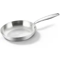 BE Living RVS Koekenpan - Ø 20 cm - Keramisch - Inductie Pan - PFAS Vrij Anti Aanbak - Bakpan - Essential Series