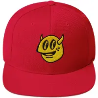 Captain 's Cap: Horny Guy - Snapback - Pet rood