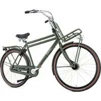 POPAL Daily Dutch Prestige N7 - Transportfiets - Stadsfiets Heren - 57 centimeter - Leger Groen