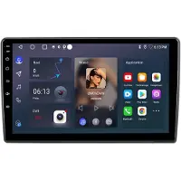 AWESAFE 1DIN Autoradio - Draadloos Apple CarPlay & Android Auto - 10.1 inch HD verstelbaar scherm - USB, Aux, Bluetooth - GPS Navigatie - RAM 4GB + ROM 64GB