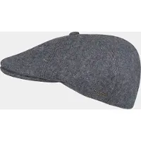Hatland Cassius - Wollen flatcap - Blauw - Assorti - M