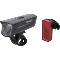 Xlc Proxima Pro CL-S25 Fietsverlichtingset - LED Fietslampjes - USB oplaadbaar