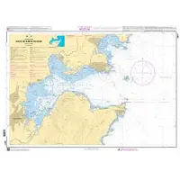 Shom Porto Vecchio Gulf Marine Charts Transparant 84 x 120 cm