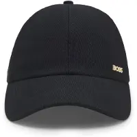 BOSS Corduroy pet van een katoenmix met metalen logo