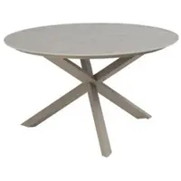 Taste Prado dining tafel latte keramiek rond dia. 130 cm