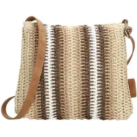 Merkloos PE-Florence Natural Life Schoudertas Bruin bruin Kunststof Tas