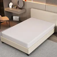HAUSS SPOLE Matras 90x200 cm - Ergonomisch Vormschuim H3 - Antislip Onderkant met Handgrepen - Ademend en Duurzaam - Oeko-Tex Gecertificeerd - Wit - Met matras