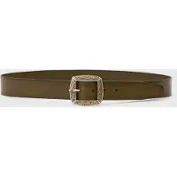 John Varvatos 34mm - Mercer Filigree Olive Maat: W34 | Riemen Outlet | Heren | Groen