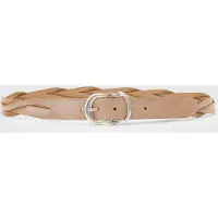 John Varvatos 32mm - Filmore Guitar Hinge Braid Lt Khaki Maat: W36 | Riemen Outlet | Heren | Beige