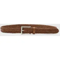 John Varvatos 32mm - Mott Filigree Wov En Wood Brown Maat: W34 | Riemen Outlet | Heren | Bruin