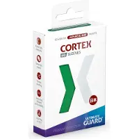 Ultimate Guard Cortex Sleeves Japanese Size (60) - Green Card Sleeves (Japanese Size)