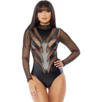 Erotic Treasure Forplay - Excitement Bodysuit - Zwart