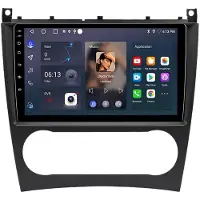 AWESAFE Autoradio - Draadloos Apple CarPlay Android Auto - Geschikt Voor VW Volkswagen Touareg 2002 t/m 2011 - 1GB+32GB - Autoradio met navigatie GPS - Radio Scherm