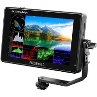 Feelworld LUT7S PRO 7 Inch 2200nits 3D LUT Touch Screen DSLR Camera Field Director AC Monitor (7", Volledige HD), Videomonitoren, Zwart