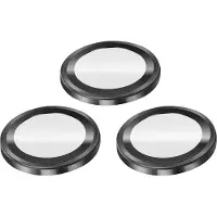 Rhinoshield , Lens Protector geschikt voor iPhone 16 / 16 Plus / 17 - Anti-Scratch, Donkergrijs