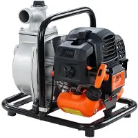 FUXTEC benzine waterpomp FX-WP143 - tot 8000 liter per uur | 30 meter opvoerhoogte | 2-takt motor | 1,7 pk | 1250W | Benzine | 1" slang aansluiting