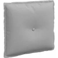 vidaXL Rugkussen Wolkgrijs 200 x 19 x 50 cm Stof