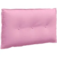 vidaXL Rugkussen Roze 200 x 19 x 50 cm Stof