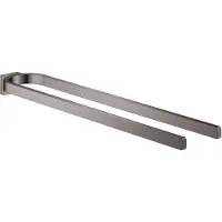 GROHE Selection Handdoekhouder Dubbel - Hard Graphite (donker grijs) - 41059A00