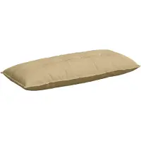 vidaXL Rugkussen Grijs Groen 120 x 50 x 19 cm Corduroy stof