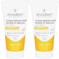 Alvadiem Herstellende crème voor handen en nagels 2x50 ml Huidcrème