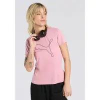 Puma Functioneel shirt 'Tad Essential' eosine / zwart