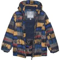 Color Kids Sportjas 'Coski Aop' donkerblauw