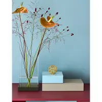 Mojoo Lux gelakte opbergdoos 19x19x7 cm Powder blue