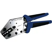 TECWERK Crimptang L.205mm 0,5-6 (AWG 20...10)mm²