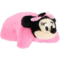 Minnie mouse fluffy 2 in 1 knuffel kussen