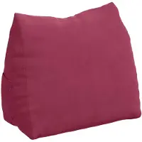 vidaXL Rugkussen Wijnrood 60 x 20 x 50 cm Corduroy stof