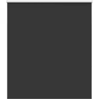 vidaXL Rolgordijn verduisterend 120x175 cm stofbreedte 116,6 cm zwart