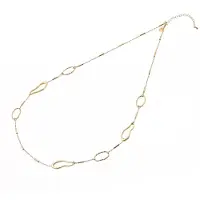 Go Dutch Label Collier Long Oister Link Goudkleurig