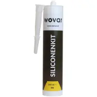 Wovar Siliconenkit Wit 310 ml | Per Koker