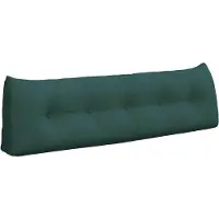 vidaXL Rugkussen Donkergroen 160 x 24 x 50 cm Stof
