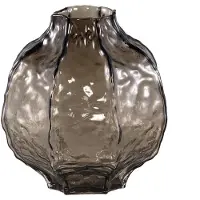 Ptmd Vaas Narin - 22x22x23 cm - Glas - Bruin