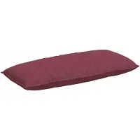 vidaXL Rugkussen Wijnrood 200 x 19 x 50 cm Stof