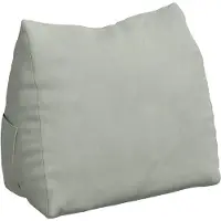 vidaXL Rugkussen Lichtgrijs 60 x 20 x 50 cm Corduroy stof