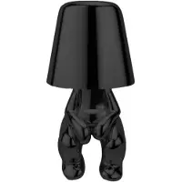 Luxus Bins Brother Tafellamp - Zwart - Decoratieve Tafellamp - Tafellamp slaapkamer - Draadloos - Dimbaar
